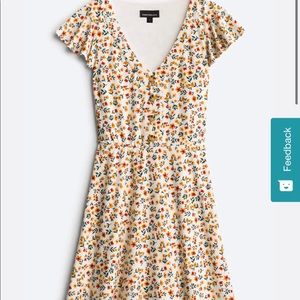 NWT Button Detail Knit Dress